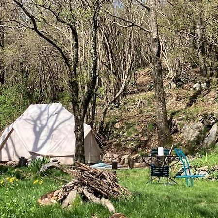 Grande Tente Tipi En Pleine Foret Burzet 외부 사진