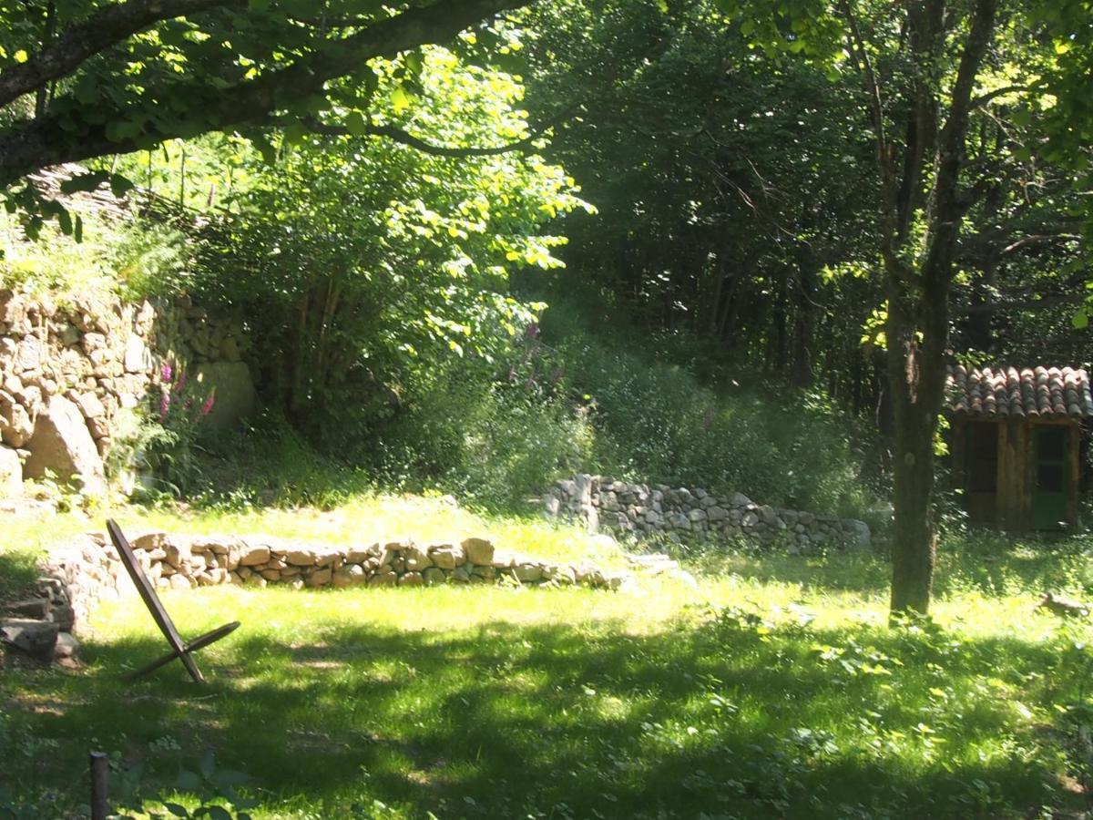 Grande Tente Tipi En Pleine Foret Burzet 외부 사진